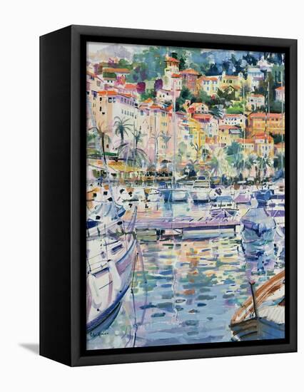 Riviera Yachts, 1996-Peter Graham-Framed Premier Image Canvas