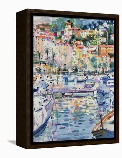 Riviera Yachts, 1996-Peter Graham-Framed Premier Image Canvas