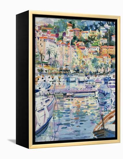 Riviera Yachts, 1996-Peter Graham-Framed Premier Image Canvas