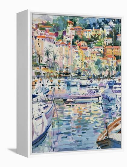 Riviera Yachts, 1996-Peter Graham-Framed Premier Image Canvas