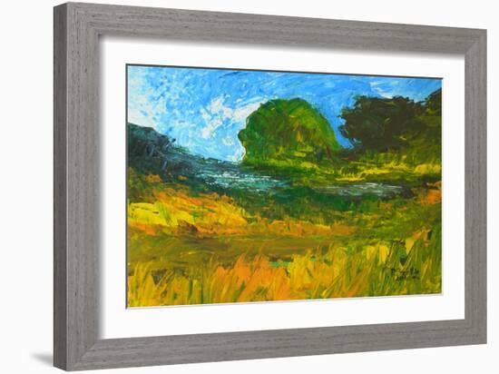 Riviere De Bainet, 2010-Patricia Brintle-Framed Giclee Print