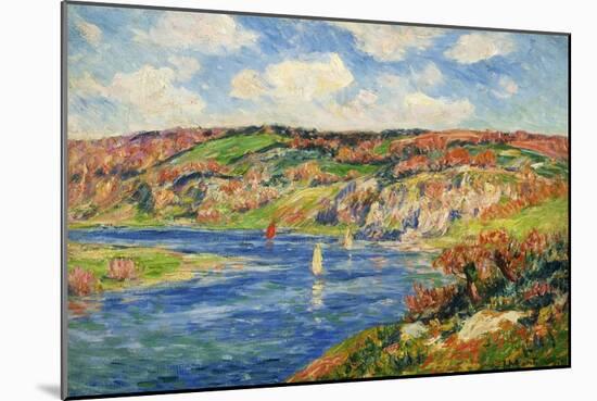 Riviere de St.Maurice, Finistere-Henry Moret-Mounted Giclee Print