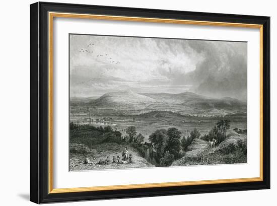 Rivington Pike, Lancashire-G Pickering-Framed Art Print