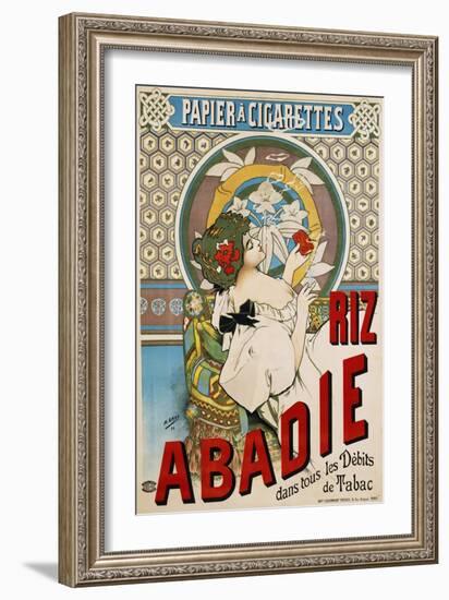 Riz Abadie Poster-H. Gray-Framed Giclee Print