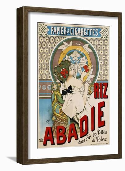 Riz Abadie Poster-H. Gray-Framed Giclee Print