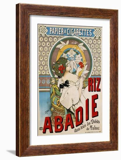 Riz Abadie Poster-H. Gray-Framed Giclee Print