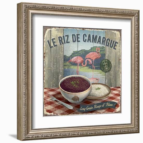 Riz de Camargue-Bruno Pozzo-Framed Art Print