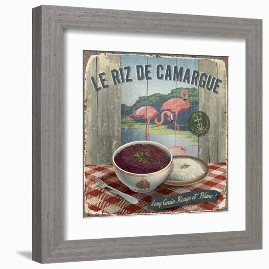 Riz de Camargue-Bruno Pozzo-Framed Art Print