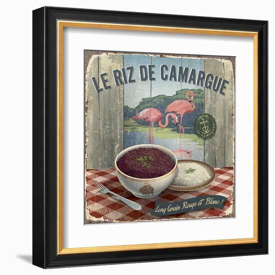 Riz de Camargue-Bruno Pozzo-Framed Art Print