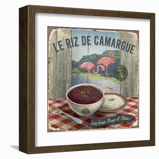 Riz de Camargue-Bruno Pozzo-Framed Art Print