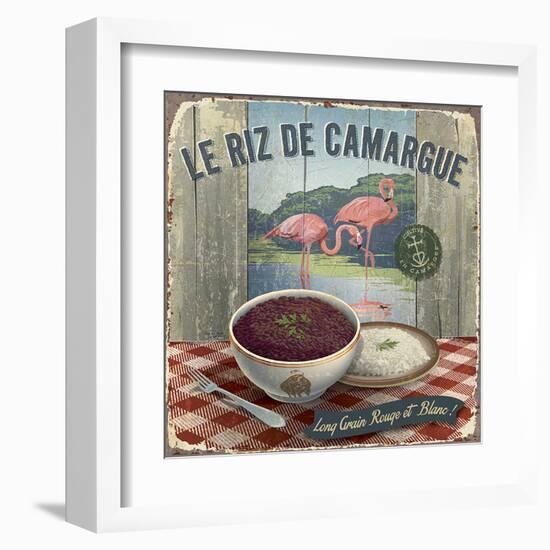 Riz de Camargue-Bruno Pozzo-Framed Art Print