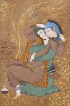 Study of a Young Man and a Ram, 1630-31 or Later-Riza-i Abbasi-Giclee Print