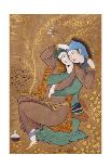 Study of a Young Man and a Ram, 1630-31 or Later-Riza-i Abbasi-Giclee Print