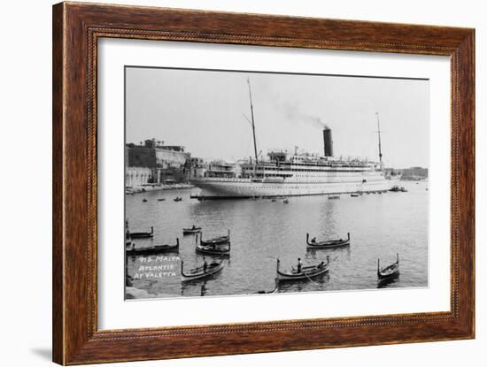 RMS Atlantis, Valetta, Malta, C1929-C1939-null-Framed Giclee Print