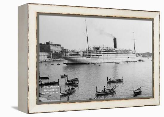 RMS Atlantis, Valetta, Malta, C1929-C1939-null-Framed Premier Image Canvas