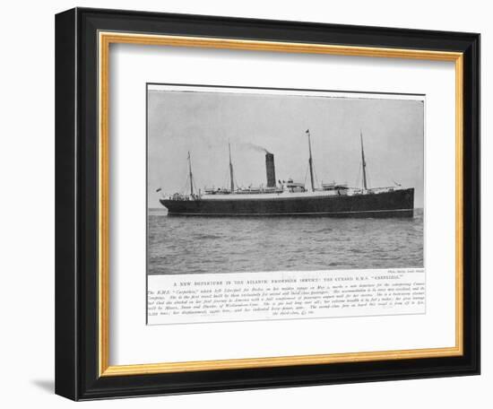 Rms Carpathia-null-Framed Photographic Print