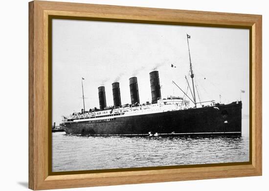 Rms Lusitania, 1907-15-English Photographer-Framed Premier Image Canvas