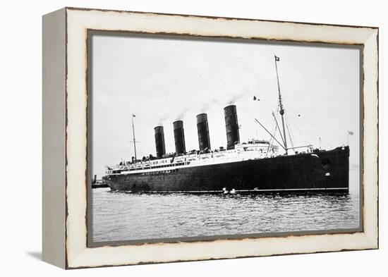 Rms Lusitania, 1907-15-English Photographer-Framed Premier Image Canvas