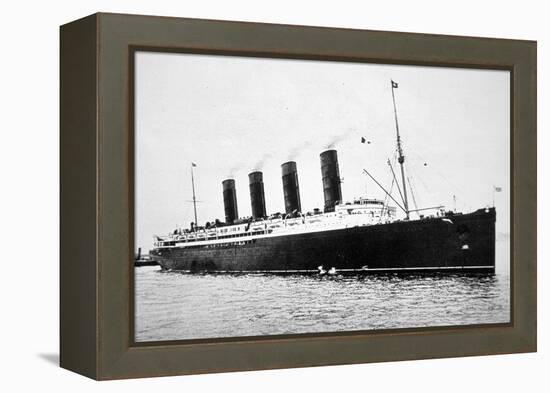 Rms Lusitania, 1907-15-English Photographer-Framed Premier Image Canvas