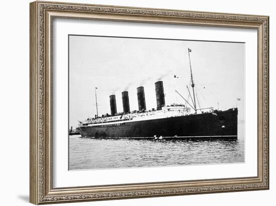 Rms Lusitania, 1907-15-English Photographer-Framed Photographic Print