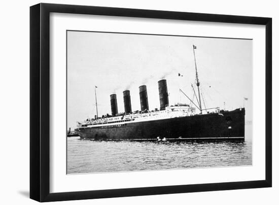 Rms Lusitania, 1907-15-English Photographer-Framed Photographic Print