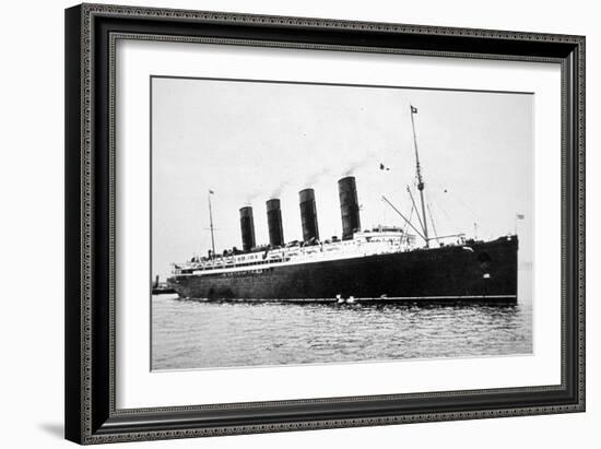 Rms Lusitania, 1907-15-English Photographer-Framed Photographic Print