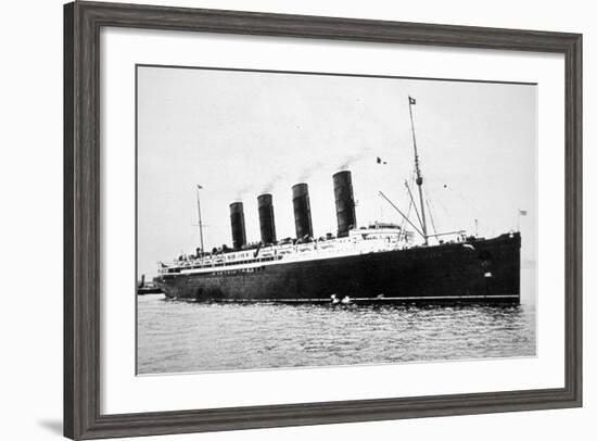 Rms Lusitania, 1907-15-English Photographer-Framed Photographic Print