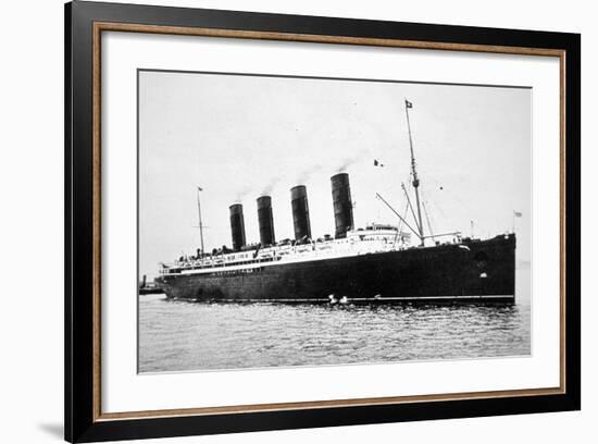 Rms Lusitania, 1907-15-English Photographer-Framed Photographic Print