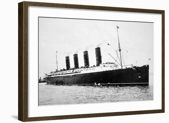 Rms Lusitania, 1907-15-English Photographer-Framed Photographic Print