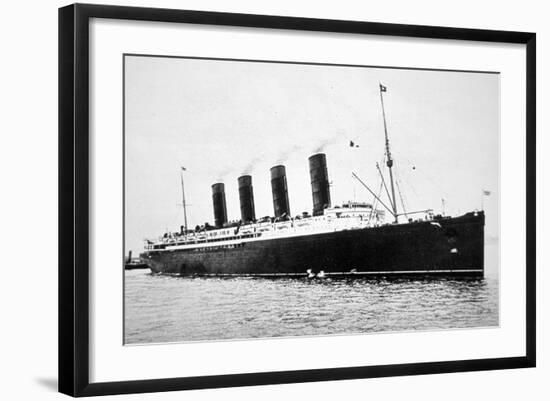 Rms Lusitania, 1907-15-English Photographer-Framed Photographic Print