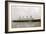 RMS Olympic on maiden voyage-null-Framed Art Print