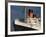 Rms Queen Mary Cruise Ship at a Port, Long Beach, Los Angeles County, California, USA-null-Framed Photographic Print