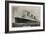 Rms Queen Mary, Cunard Ocean Liner-null-Framed Giclee Print