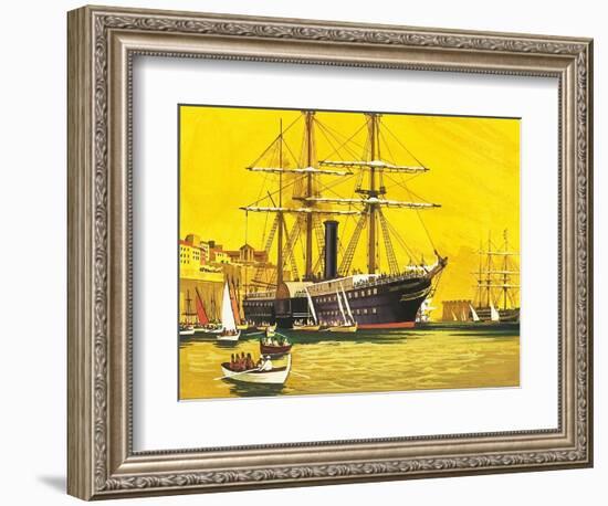 RMS Trent-English School-Framed Giclee Print