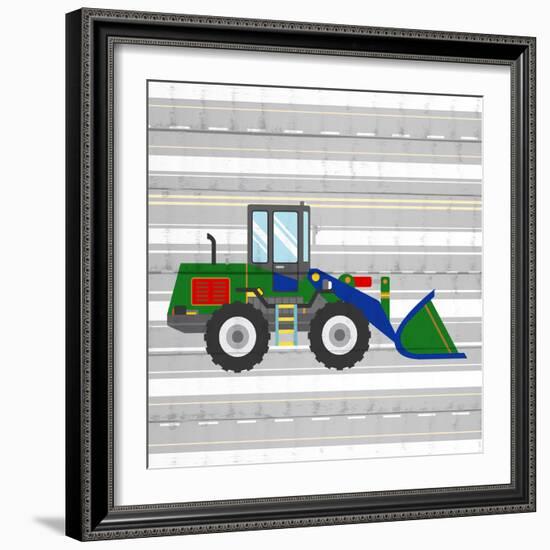 Road 1-Kimberly Allen-Framed Art Print