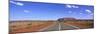 Road and Ayers Rock Australia-null-Mounted Photographic Print