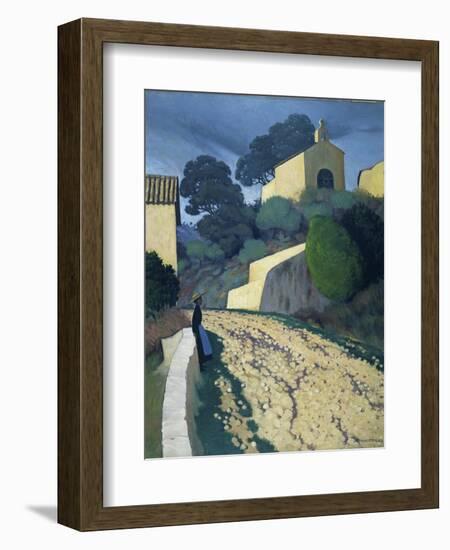 Road at St Paul (Var)-Félix Vallotton-Framed Giclee Print