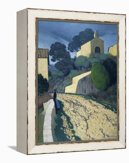 Road at St Paul (Var)-Félix Vallotton-Framed Premier Image Canvas