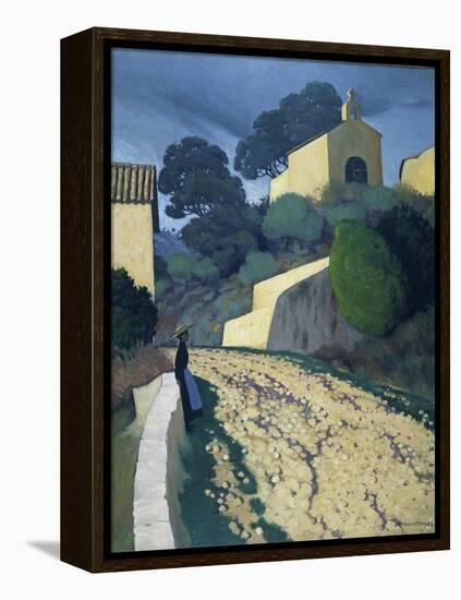 Road at St Paul (Var)-Félix Vallotton-Framed Premier Image Canvas