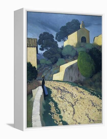 Road at St Paul (Var)-Félix Vallotton-Framed Premier Image Canvas