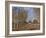 Road at the Forest Fringe (Forest of Fontainebleau Near Moret-Su-Loing), 1883-Alfred Sisley-Framed Giclee Print