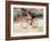 Road Biker in Vail, Colorado, USA-Lee Kopfler-Framed Photographic Print