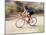 Road Biker in Vail, Colorado, USA-Lee Kopfler-Mounted Photographic Print