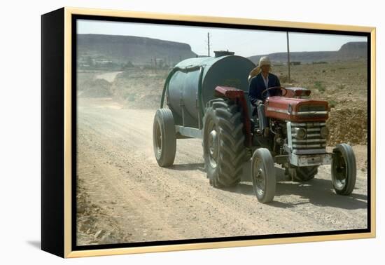 Road-building in Tunisia. Artist: Unknown-Unknown-Framed Premier Image Canvas