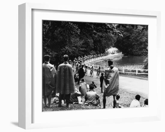 Road Cycling in the 1948 London Olympics-null-Framed Photographic Print