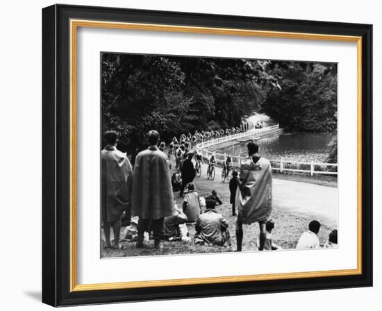 Road Cycling in the 1948 London Olympics-null-Framed Photographic Print