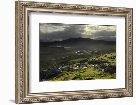 Road from Broadford to Elgol, Isle of Skye, Inner Hebrides, Scotland, United Kingdom, Europe-Gary Cook-Framed Photographic Print