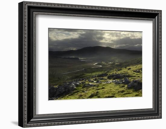 Road from Broadford to Elgol, Isle of Skye, Inner Hebrides, Scotland, United Kingdom, Europe-Gary Cook-Framed Photographic Print