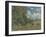 Road from Versailles to Saint-Germain, by Alfred Sisley, 1875, French impressionist oil painting.-Alfred Sisley-Framed Art Print