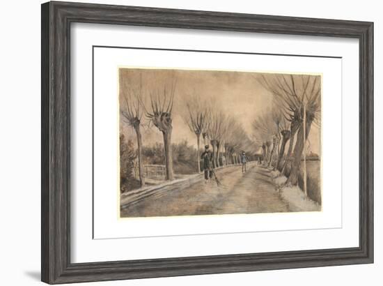 Road in Etten, 1881-Vincent van Gogh-Framed Giclee Print